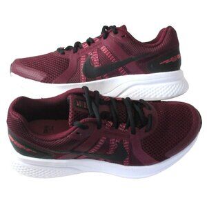 Nike Women's Run Swift 2 Dark Beetroot Red Black Running Shoes Sizes NIB